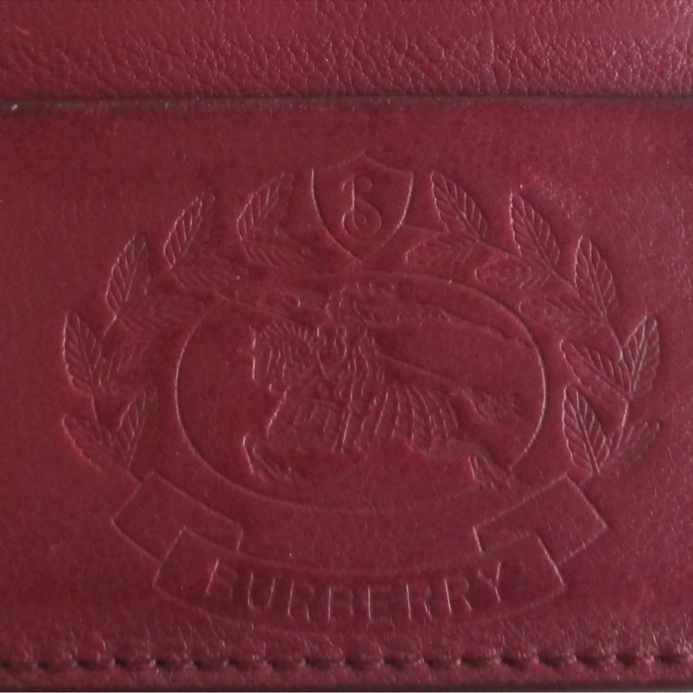 BURBERRY SANDON LEATHER CARD CASE - Picture 2 of 12